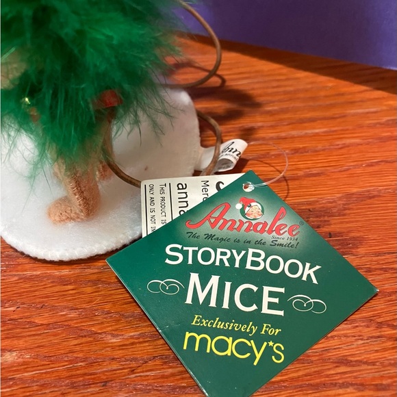 NWT Annalee 3” Prancer & Vixen Reindeer # 945413 Macy’s Storybook Mice 2013 - Picture 5 of 8